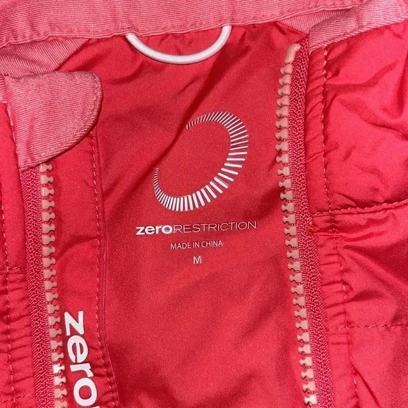 Zero Restriction Tess Vest Womens Primaloft Dual Direction Zipper Pink Sz M - Picture 10 of 11